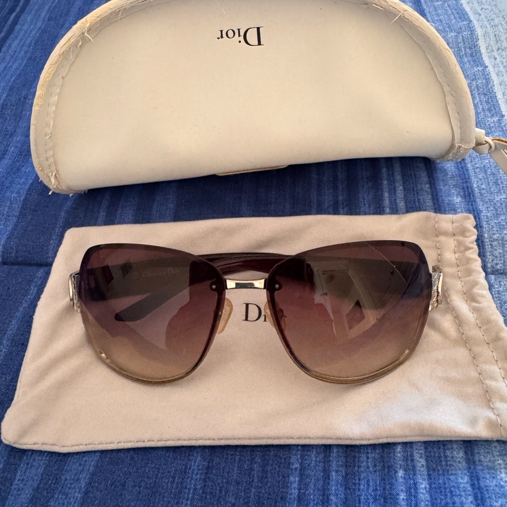 Dior Sunglasses with Dark Frame